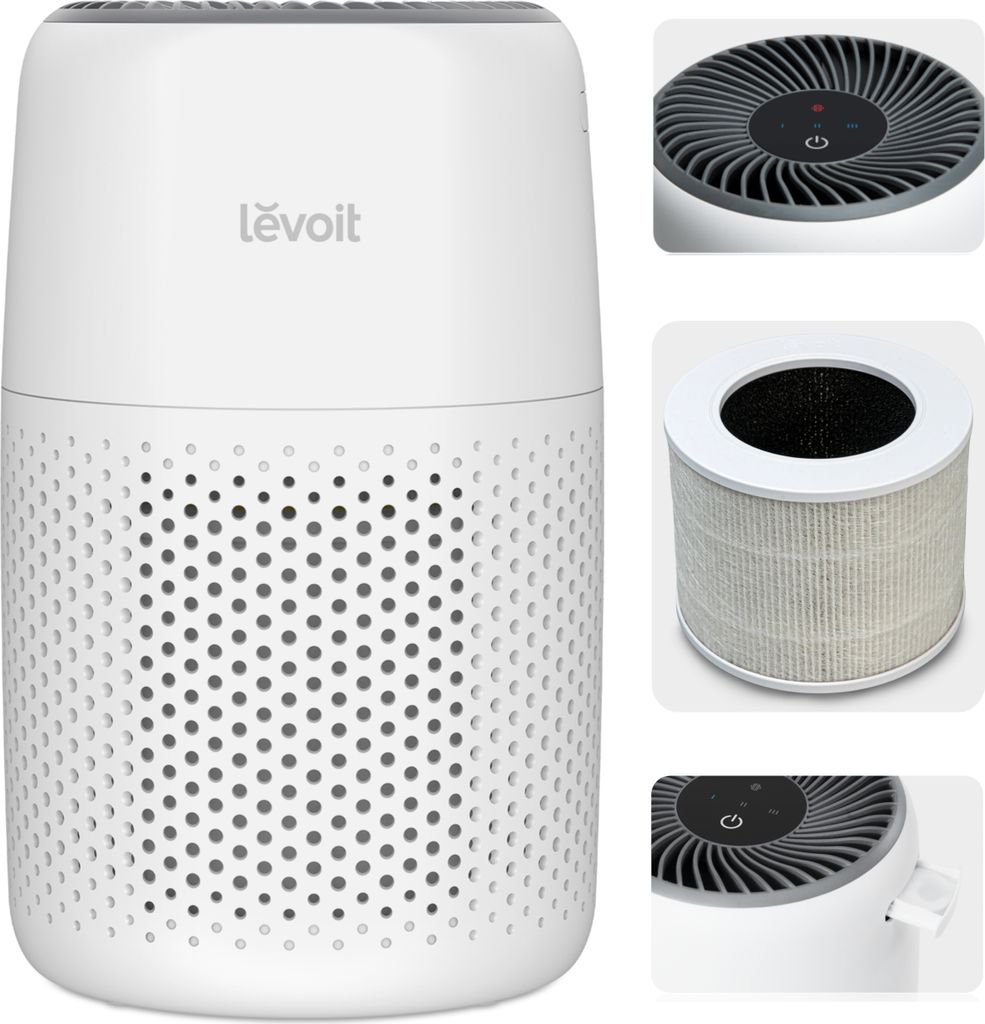 Luftreiniger Levoit Core Mini Hepa 3 Schichten Leise Aroma Produktbild 