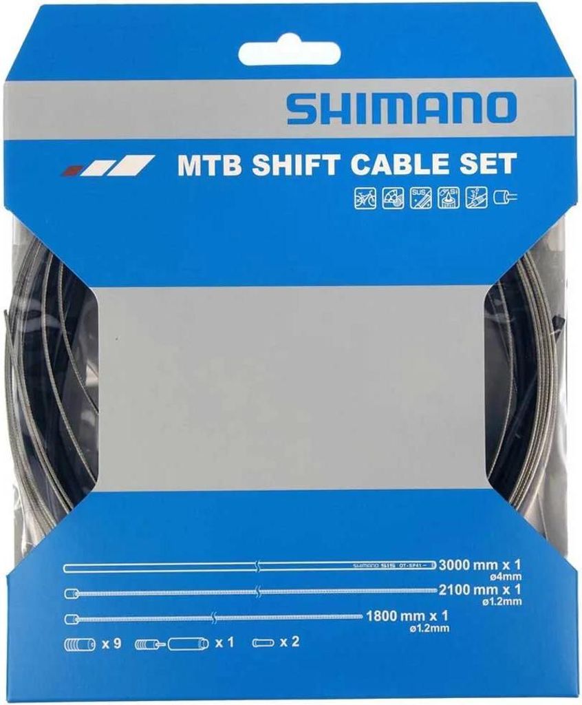 Shimano Optislik Ot-sp1 Schaltzugset Schwarz 1.2 x Produktbild 