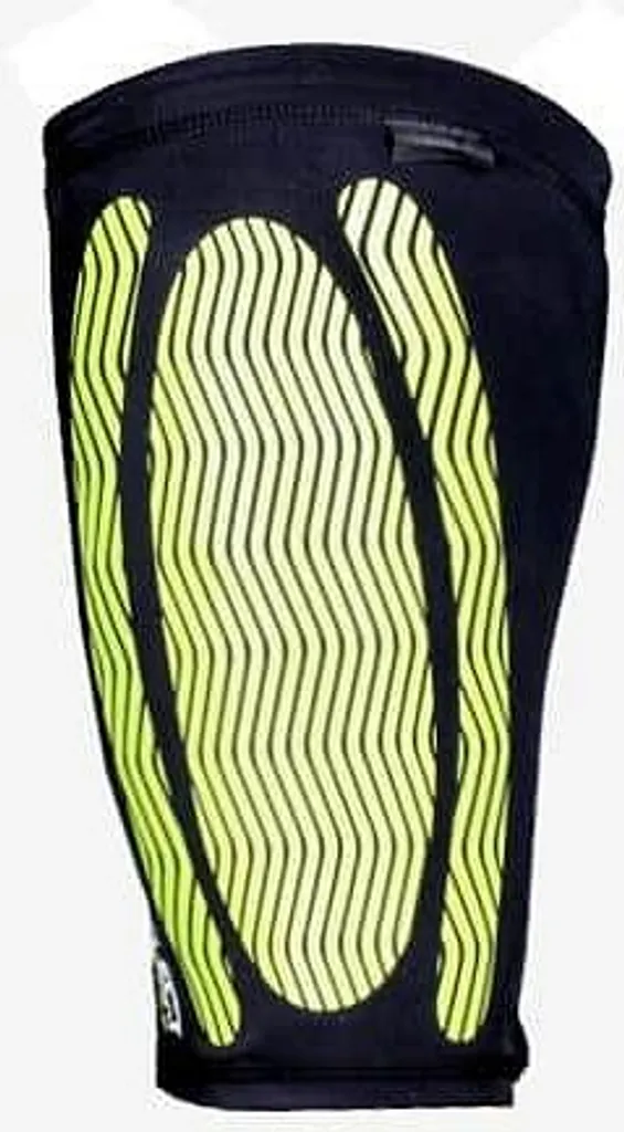 Manchon de cuisse extensible noir XL à maintien musculaire renforcé