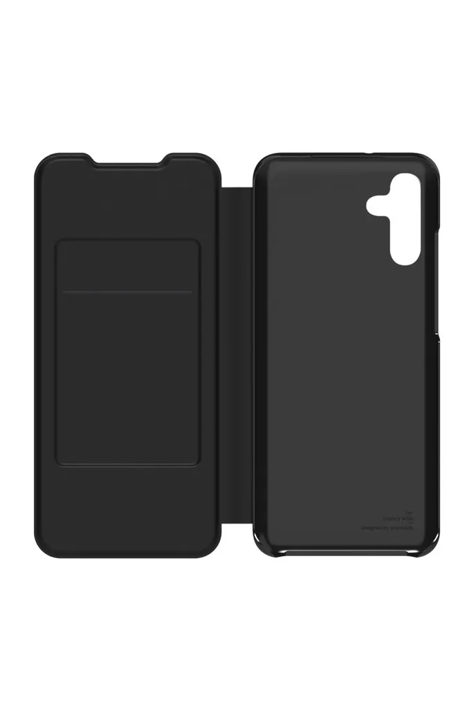 Custodia Samsung Galaxy A05s Flip Wallet | Elegante Pelle Nera