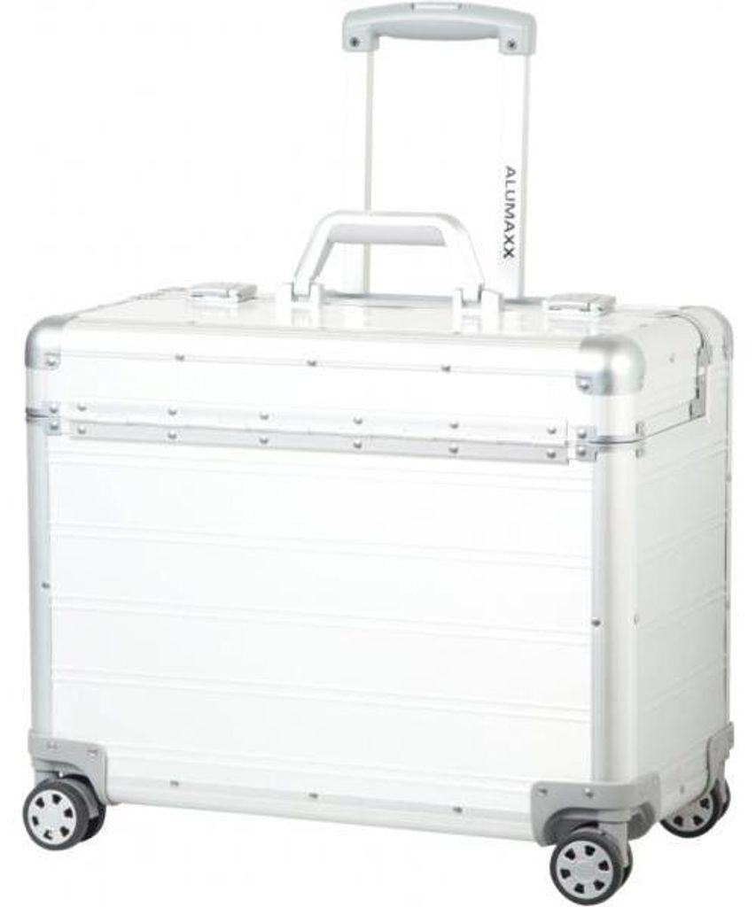 Pilotenkoffer Pandora, Aluminium, matt silber, Außenmaße: Produktbild 