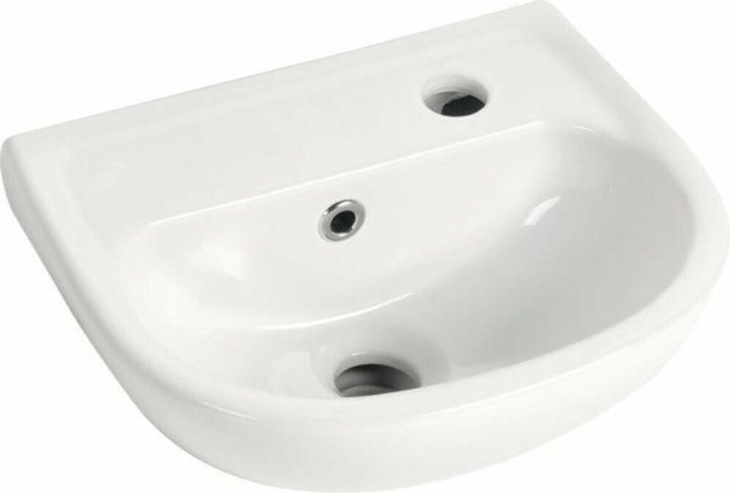 Creavit Keramik Waschbecken Handwaschbecken 35x30 cm Weiß Produktbild 