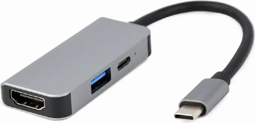 Gembird Adattatore USB-C 3-in-1 Hub HDMI 4K PD 87W | Miglior Prezzo