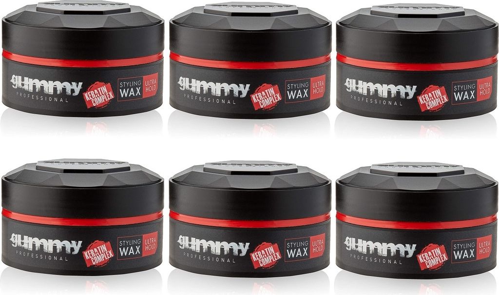 Fonex Gummy Styling Wax Ultra Hold 150ml 6 Stück Produktbild 
