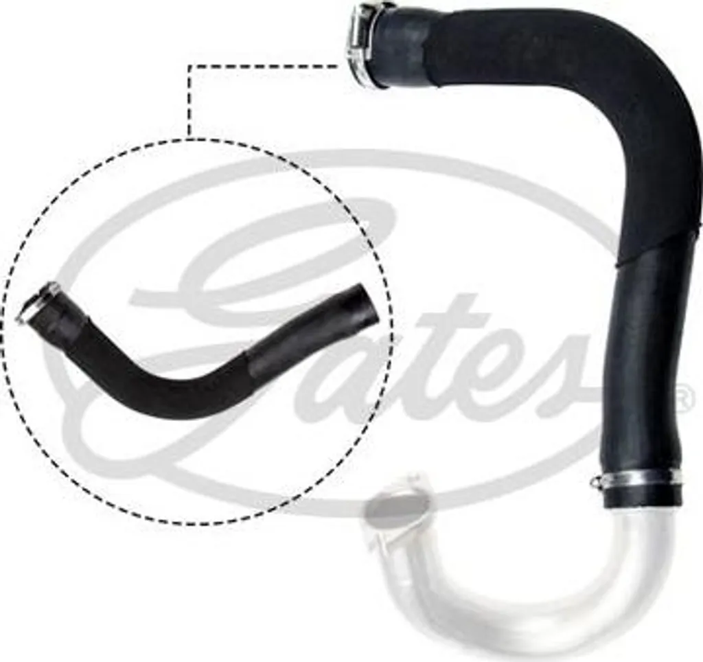 Durite de turbo pour Opel Astra et Zafira GATES 09-1182 Qualité OE