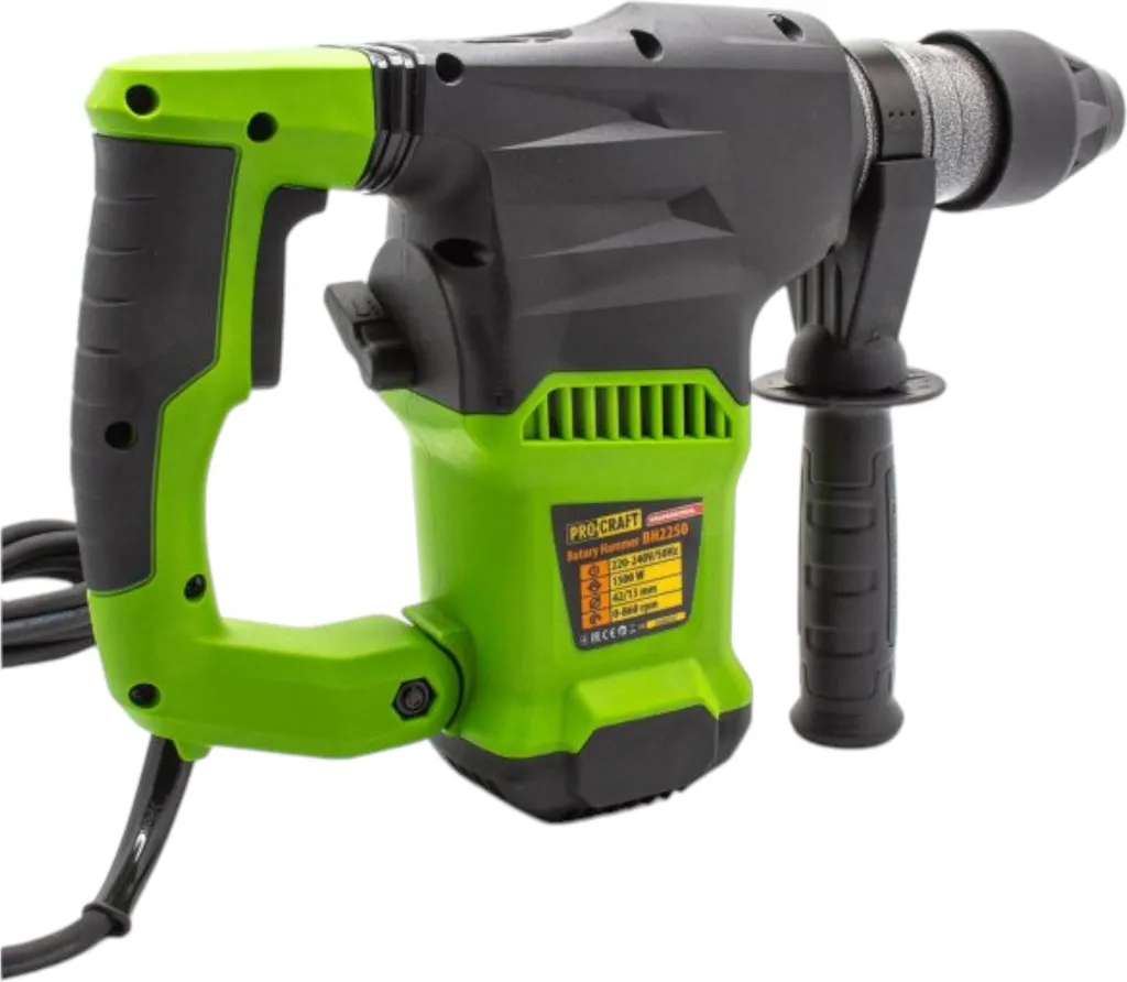 Marteau Combiné Procraft BH2250 Idéal pour Rénovation et Perçage Béton - 2