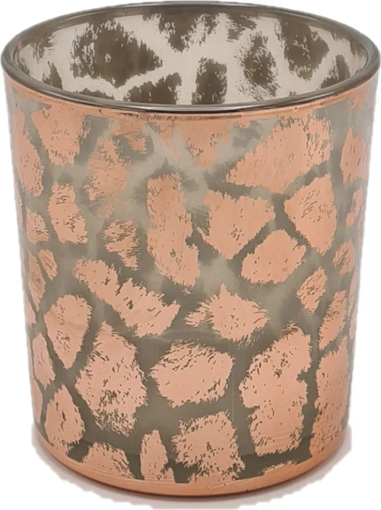Photophore de Table Desiree en Verre 10cm Deco4yourhome Style Moderne