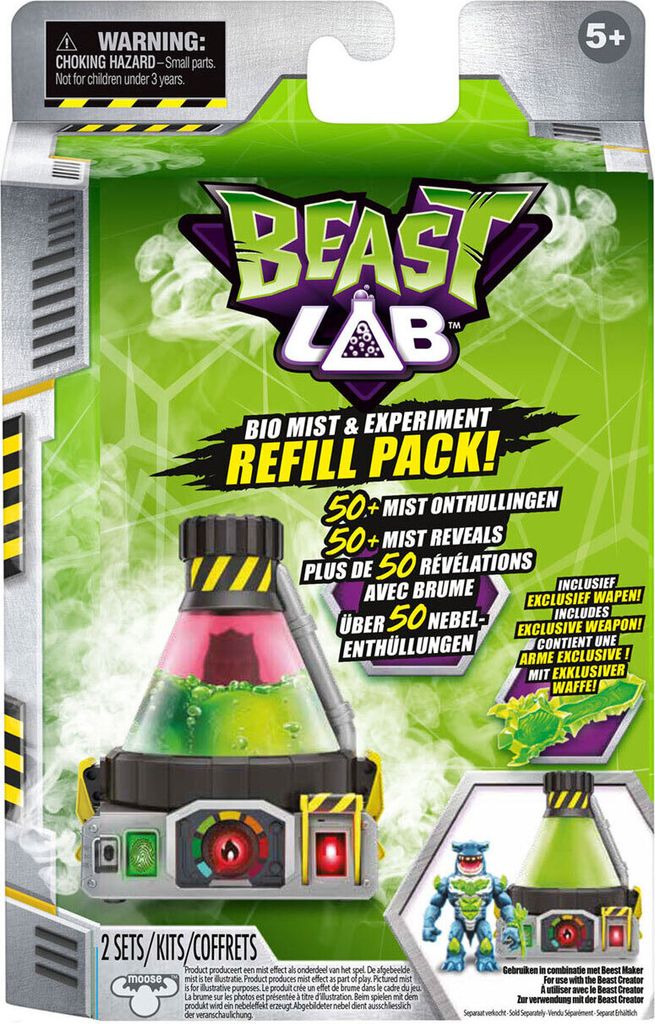 Moose Toys 11107 - Beast Lab Nachfüllpack Produktbild 