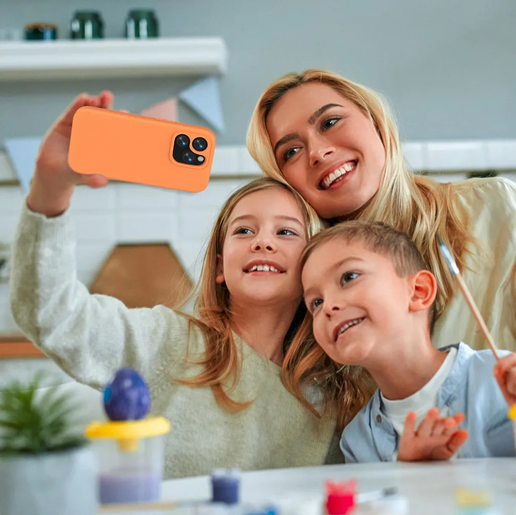 Custodia iPhone 13 Pro Max Arancione: Protezione EVA per Sport e Outdoor - 7