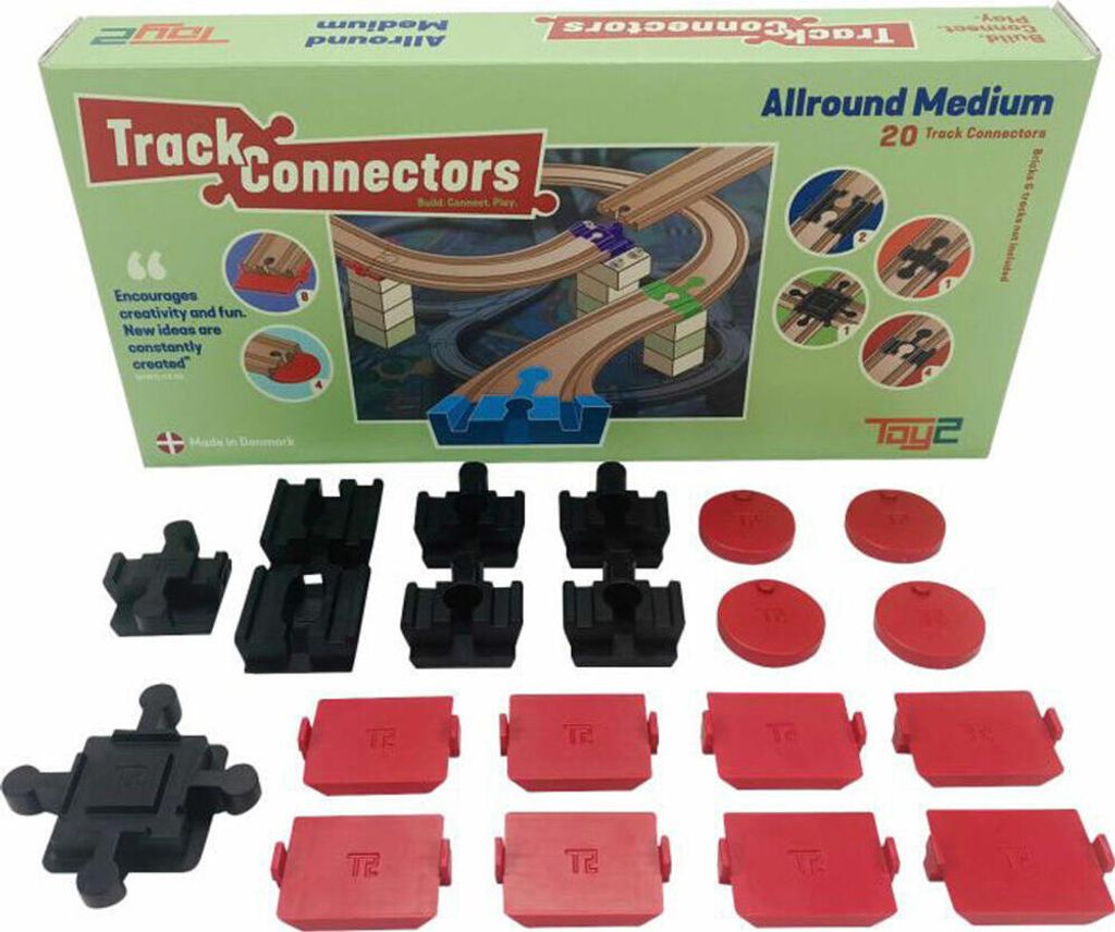 Toy2 TOY2 Track Connectors Allround Medium 20 Teile Produktbild 