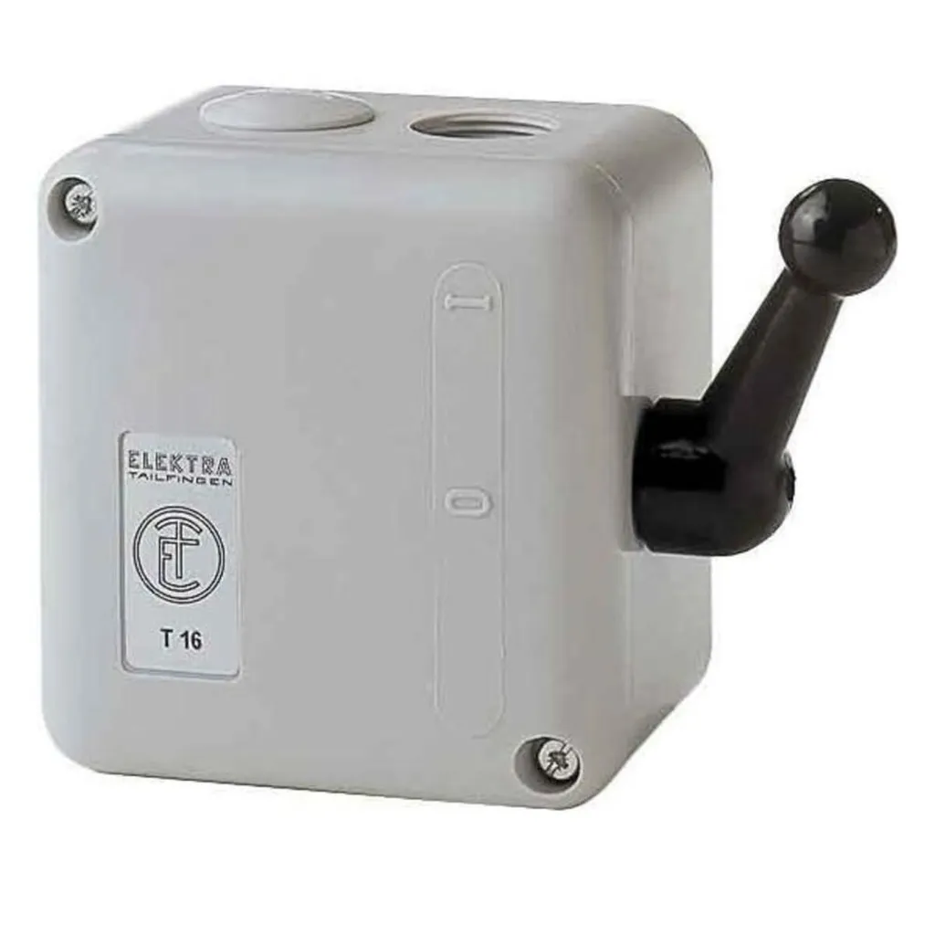 ELEKTRA TAILFINGEN Interrupteur de charge 3p 7,5kW étoile-triangle IP65
