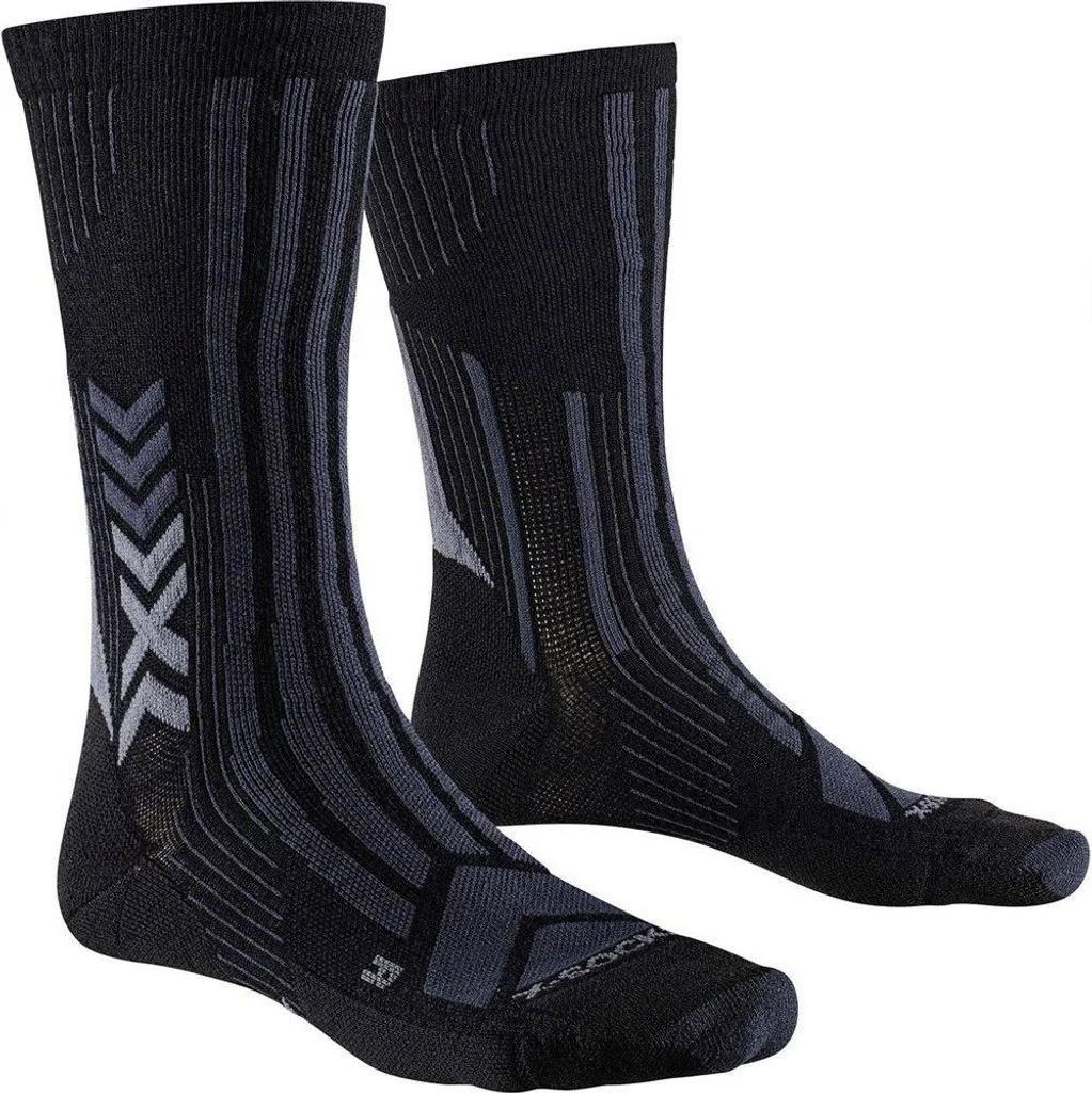 X-socks Trekkin Perform Merino Crew-socken Schwarz EU 39-41 Herren,Damen Schwarz EU 39-41