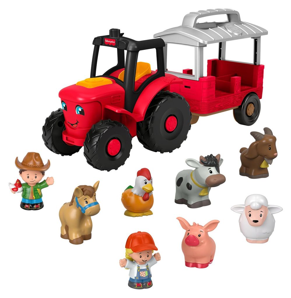 Fisher-Price Little People Caring For Animals Tractor Gift Produktbild 