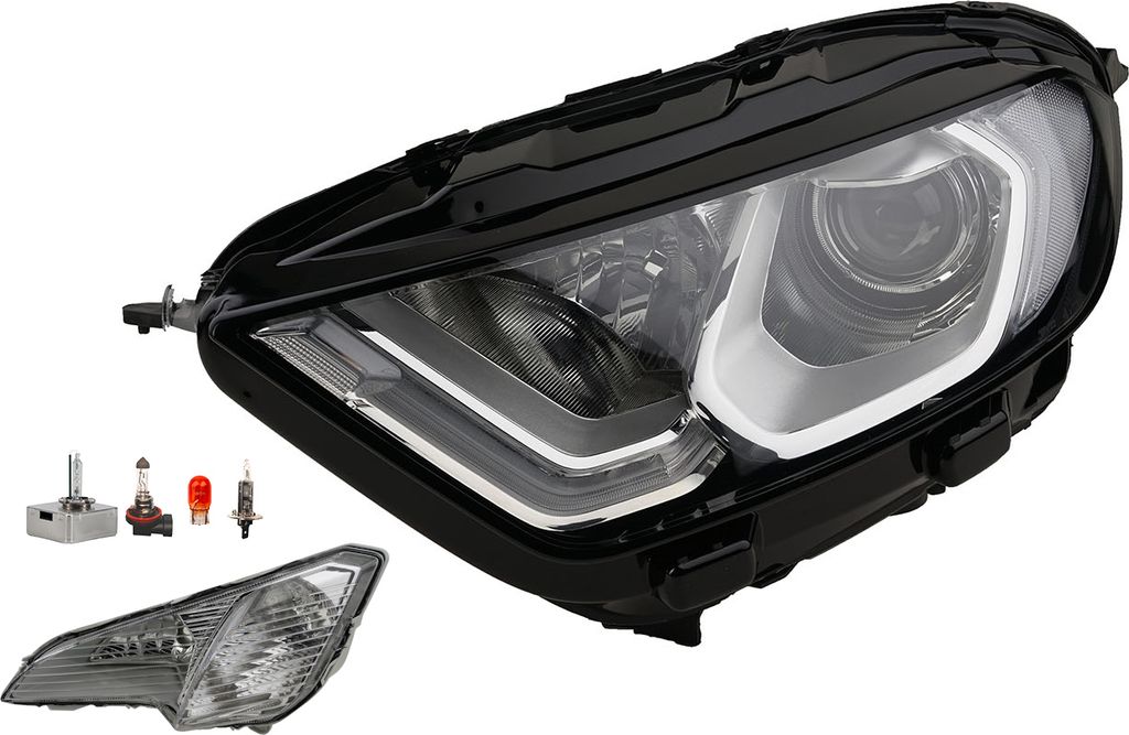 Johns, Scheinwerfer Xenon Links passend für Ford Ecosport 12/17- chrom +Nebel+Leuchtmi. 2232207 GN15130155DE 2235537 GN1513B221MB 2215342 GN1513B2...