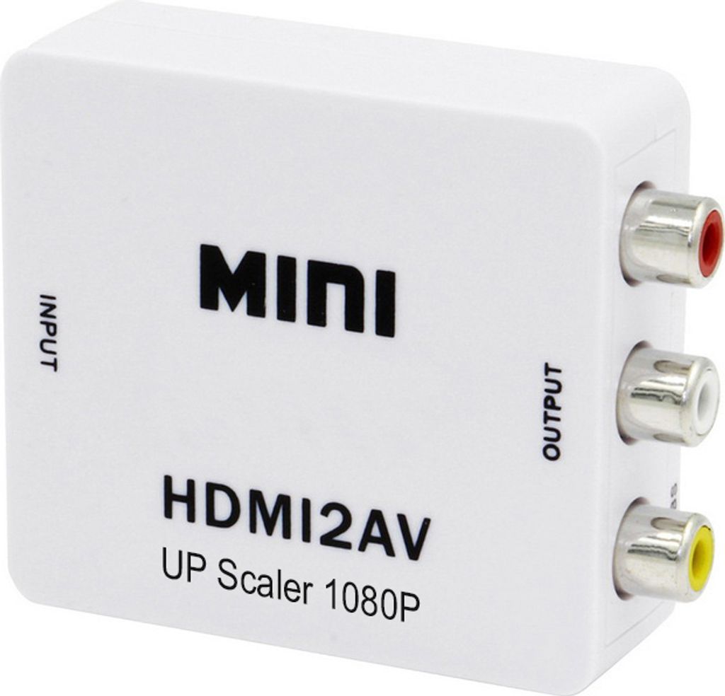 Adaptér HDMI na AV(RCA) Full HD 1080p video na stereo audio Obrázok produktu 1