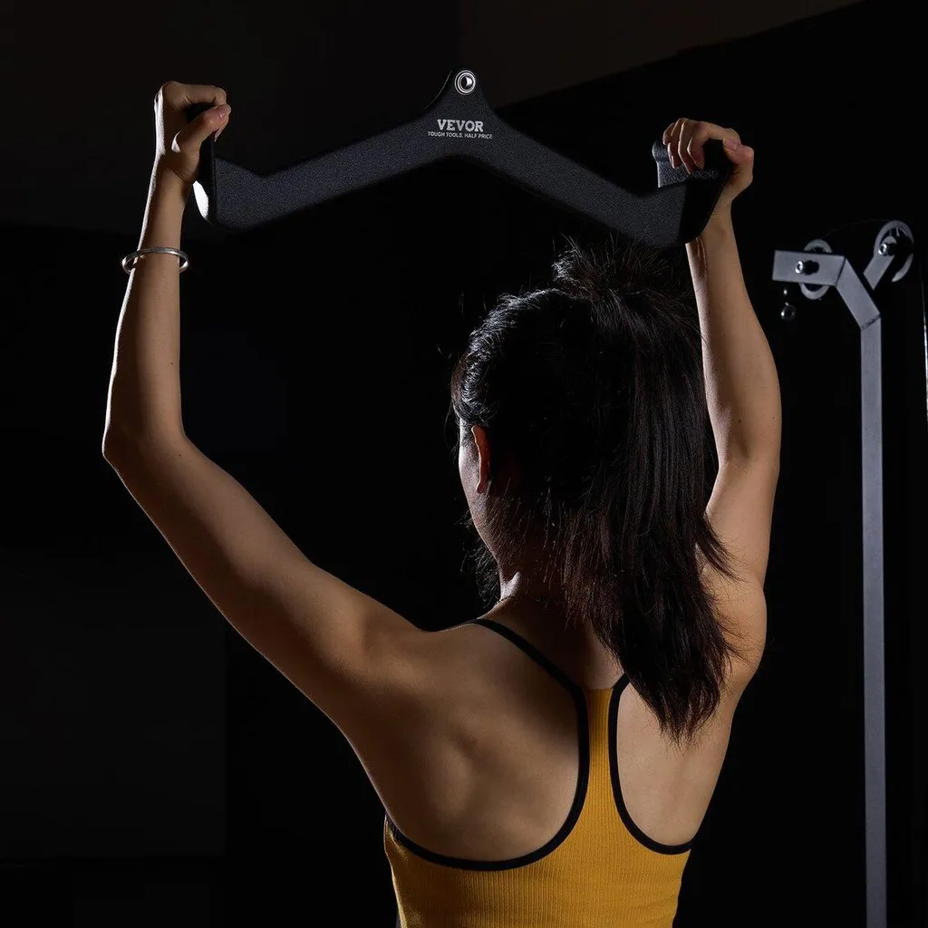 Barre de tirage ergonomique pour protéger les poignets au rowing - 8