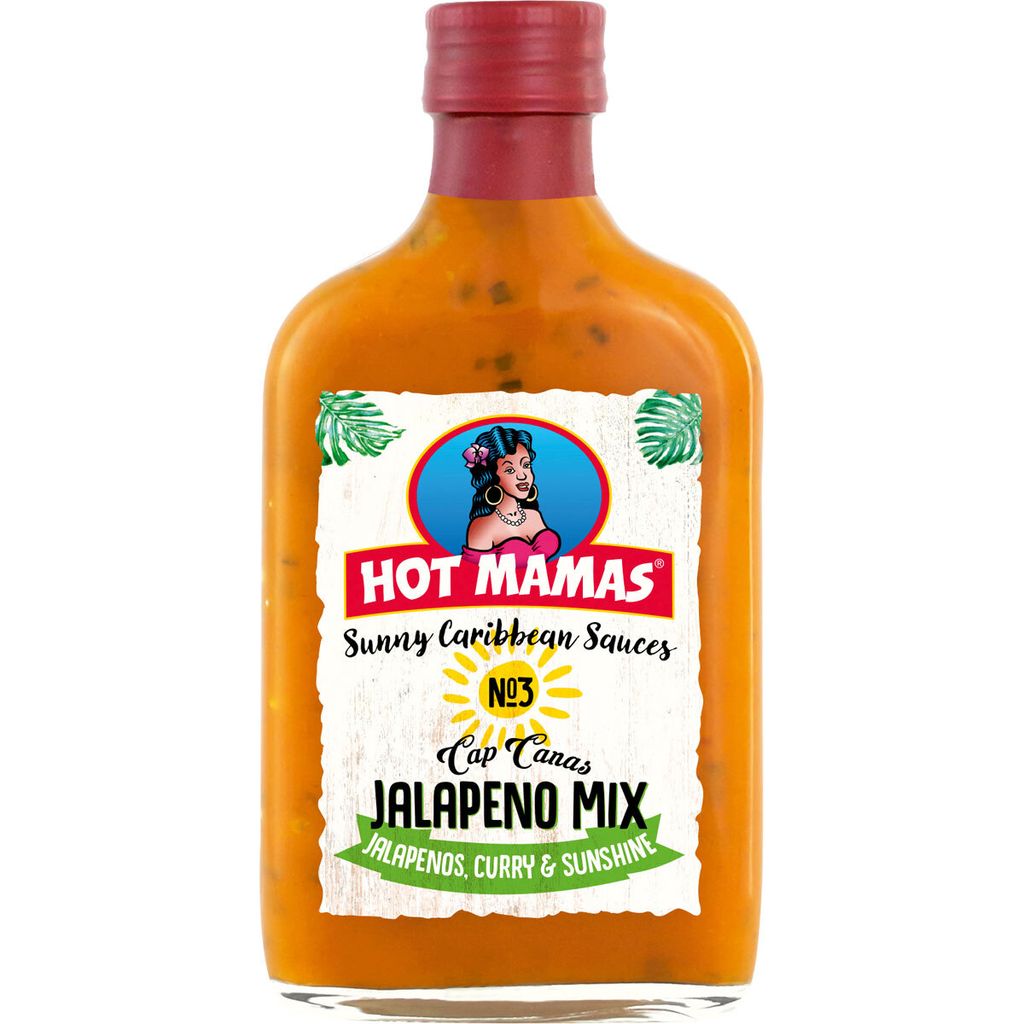 Hot Mamas Cap Canas Jalapeno Mix Sauce piacevolmente Immagine del prodotto 