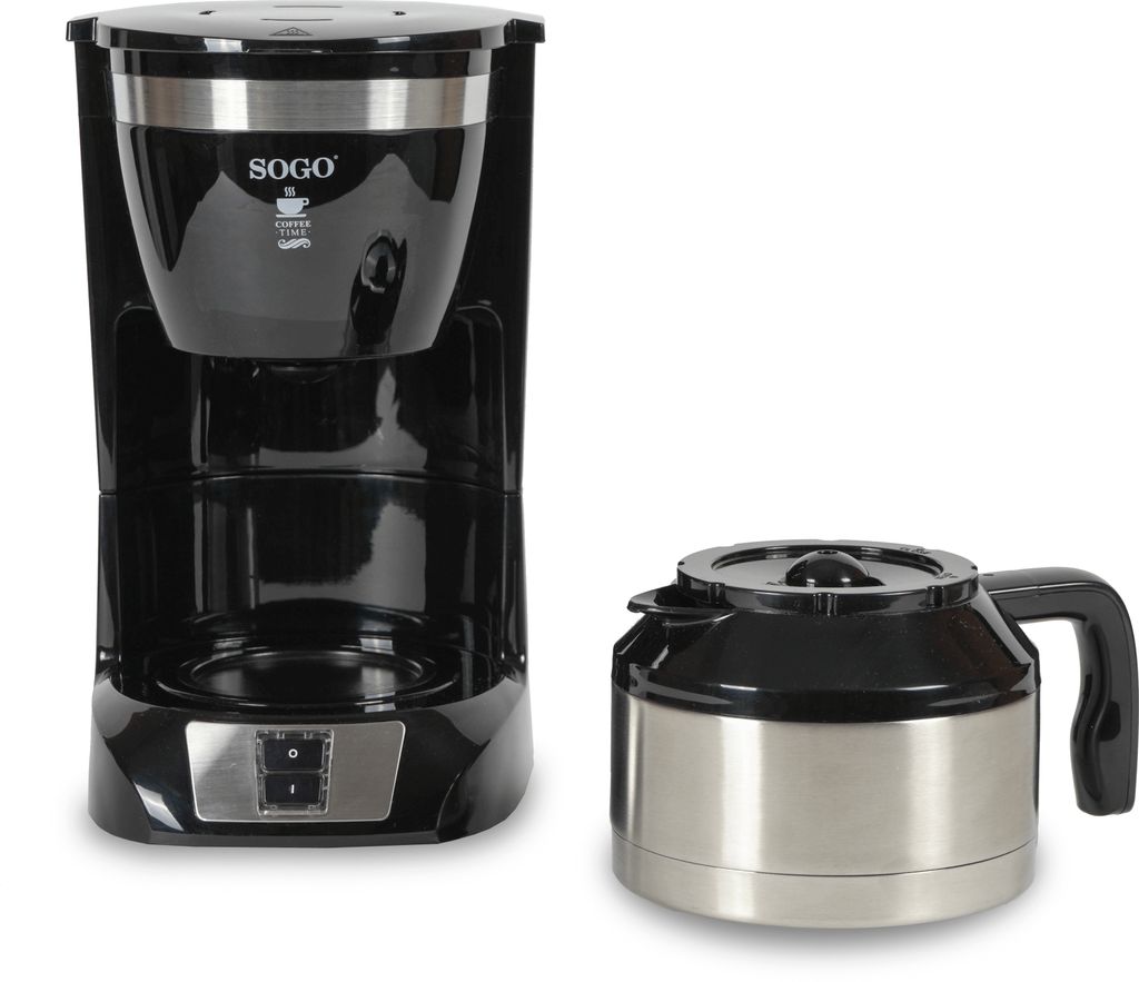 SOGO Drip Inox 10 Macchina per il caffe Nero Capacita tazze Produktbild 