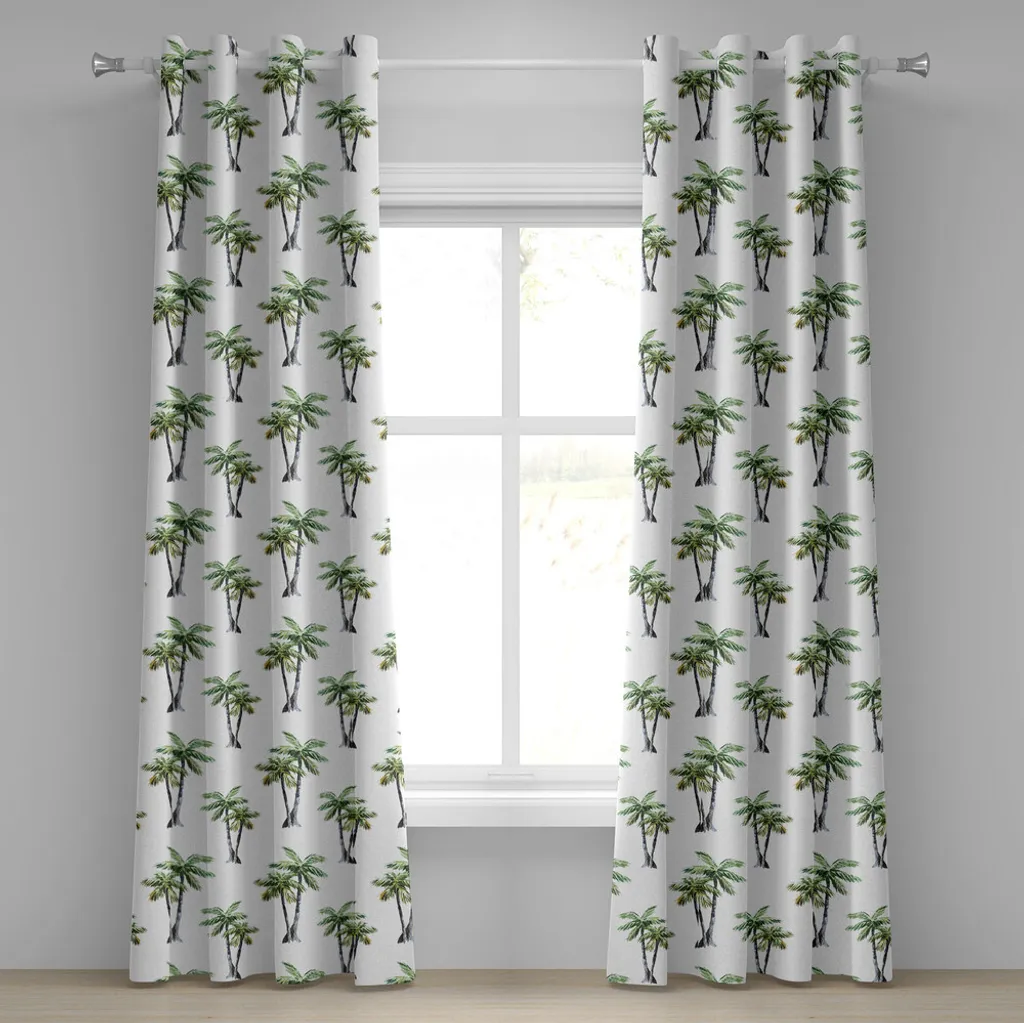 Tenda ABAKUHAUS Palme Aloha Forest 280x245 cm - Arredo Etnico Chic