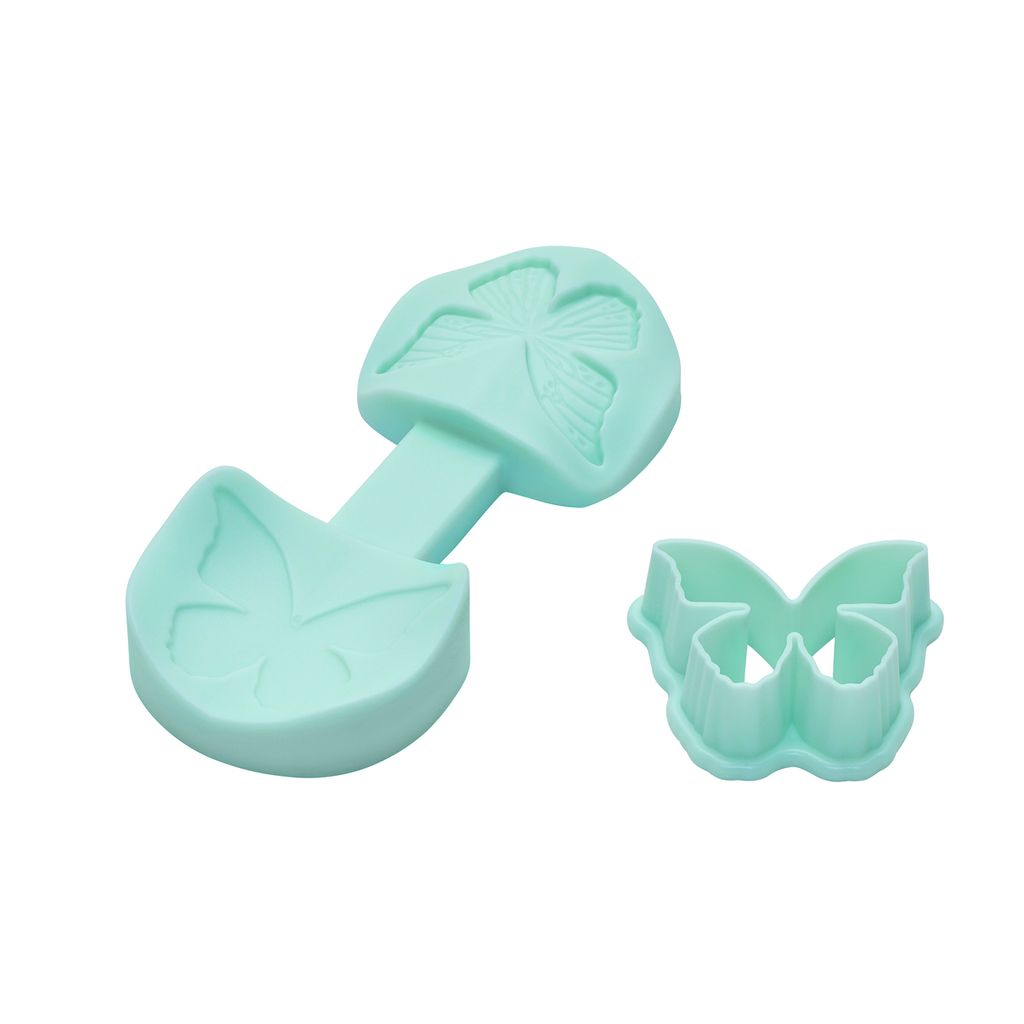 Lurch 3D-Former Schmetterling mint-ice Ausstecher