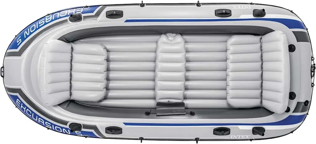 Bateau Pneumatique Stable INTEX Excursion 5 Évite le Mal de Mer
