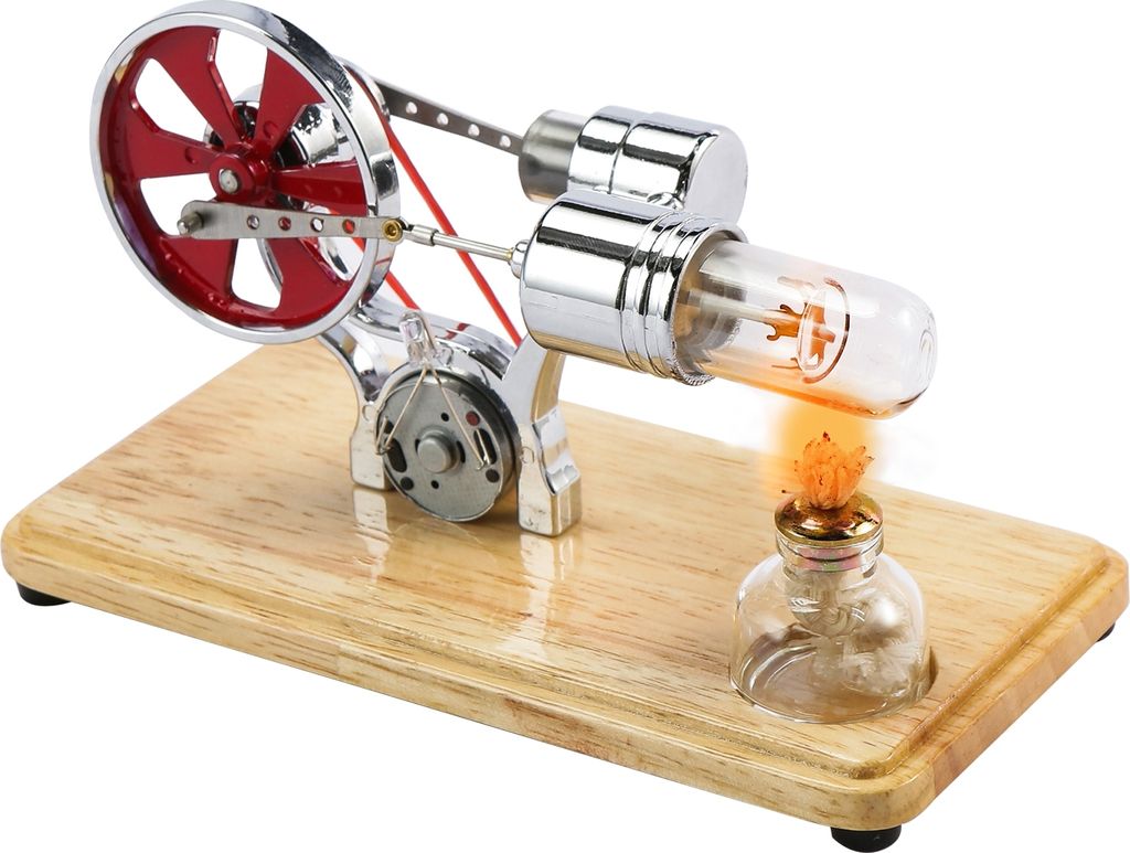 Stirlingův motor Kit Generátor elektřiny Horkovzdušný motor Obrázek produktu 
