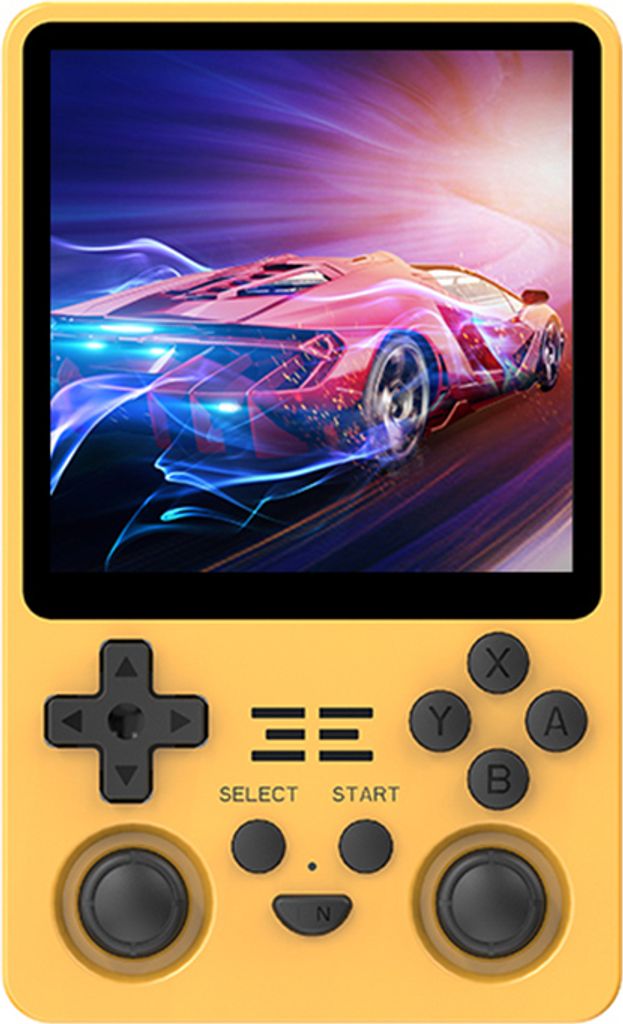 Powkiddy Handheld-Spiel, 4,0-Zoll-IPS-High-Clear-Bildschirm, Open-Source-Spielkonsole, WiFi 2.4G-Modell, BT-Funktion, 64-Bit-3D-Simulatoren, wieder...