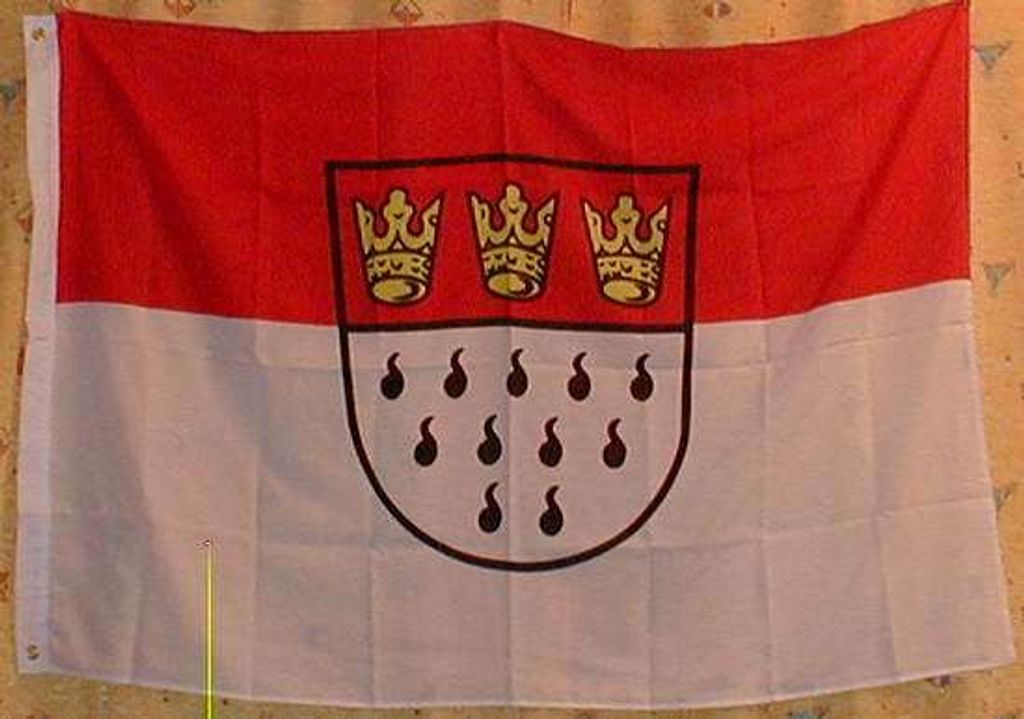 Köln Flagge Großformat 250 x 150 cm wetterfest Produktbild 