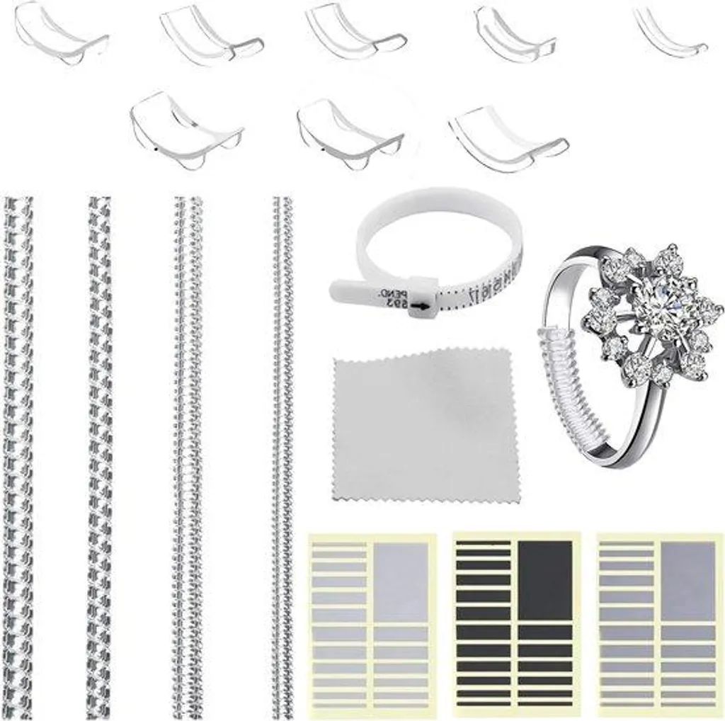 71 pièces de réglage bague plastique noir : TPU, EVA, confort absolu
