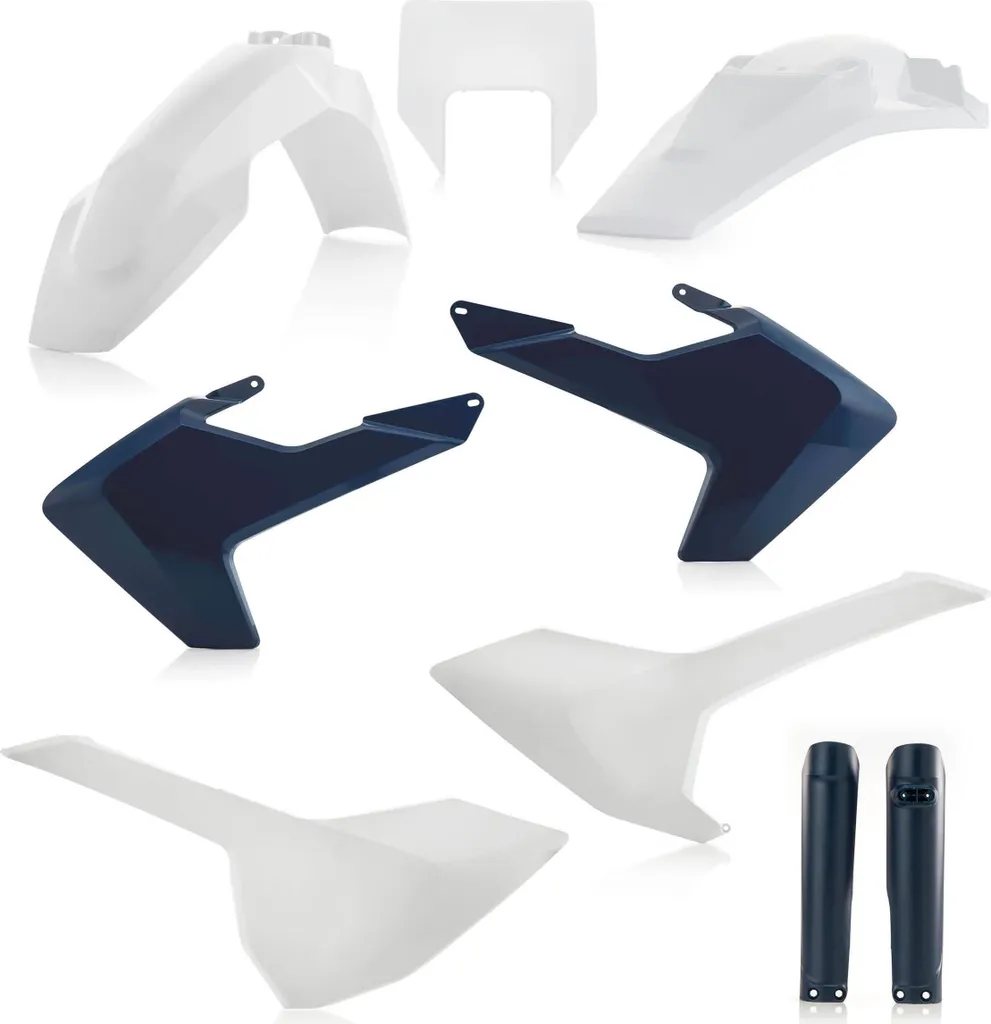 Remplacez vos plastiques cassés Husqvarna TE FE 17-19 kit complet ACERBIS