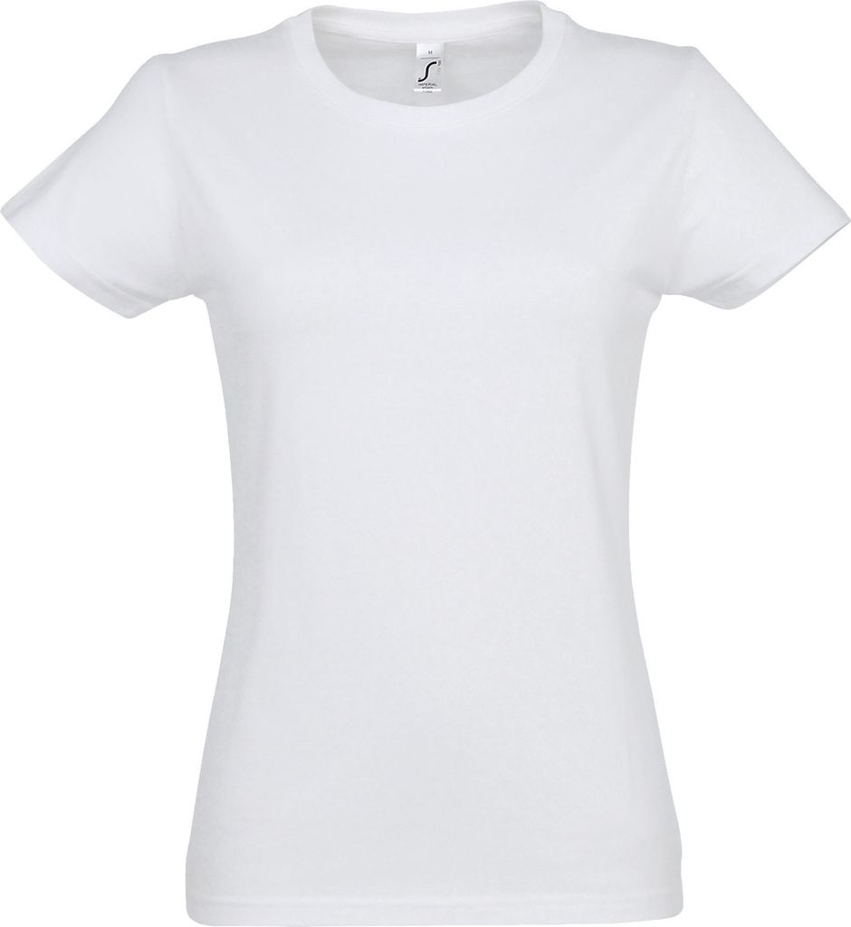 SOLS - "Imperial" T-Shirt für Damen kurzärmlig PC291 (XL) (Weiß)