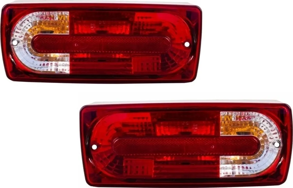 Feux arrière Design G55 Rouge Clair Mercedes Classe G W463 1989-2015