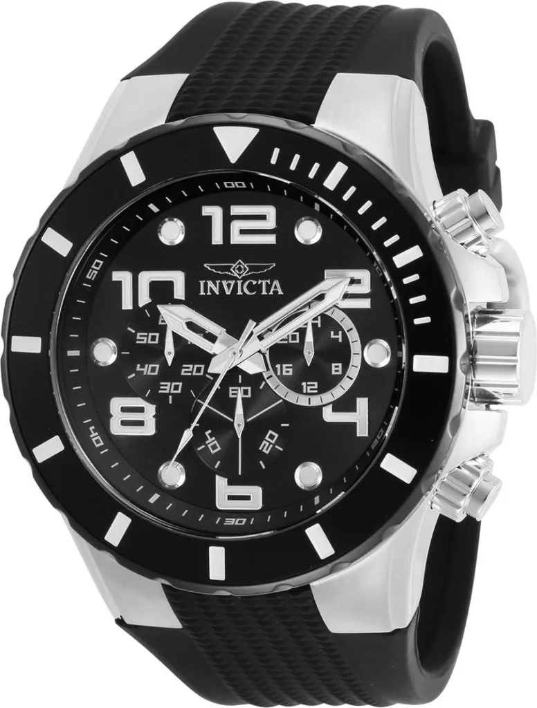 Invicta 30776 Pro Diver Orologio XL 50mm Nero Acciaio Inox