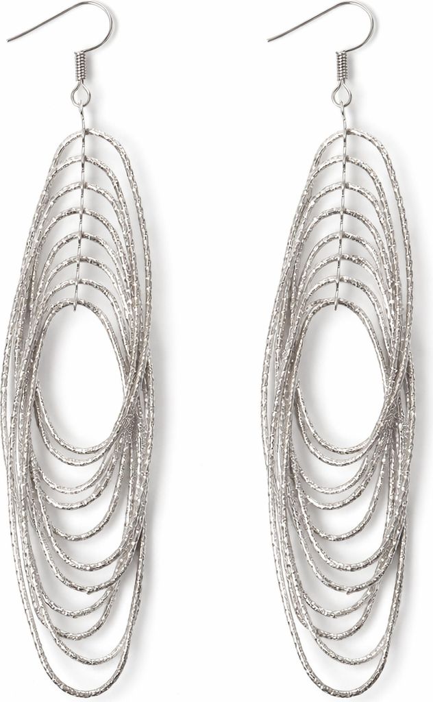 Ohrhänger Rings mit beweglichen Ringen von collezione alessandro