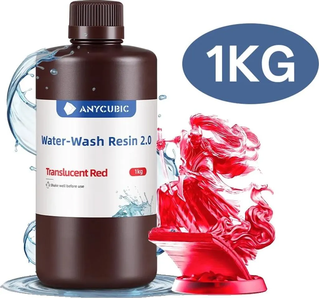 Résine T-Rot Lavable à l'Eau 1kg - Faible Viscosité pour Nettoyage Rapide