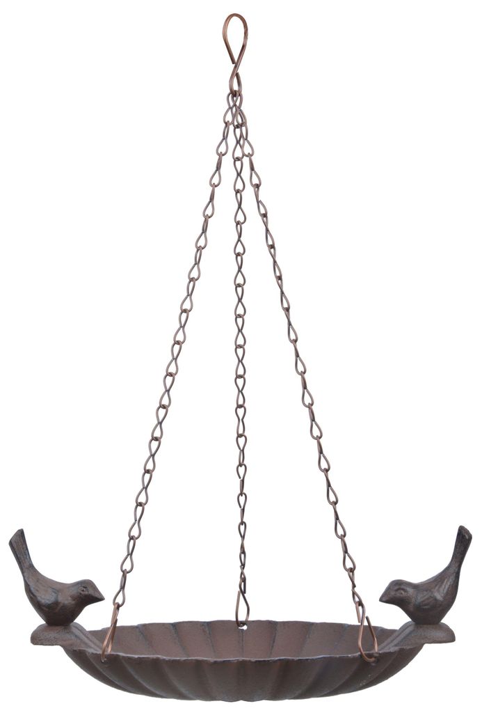 Bain oiseaux à suspendre - L 14,7 cm x l 20,9 cm x H 7,8 cm Image du produit 