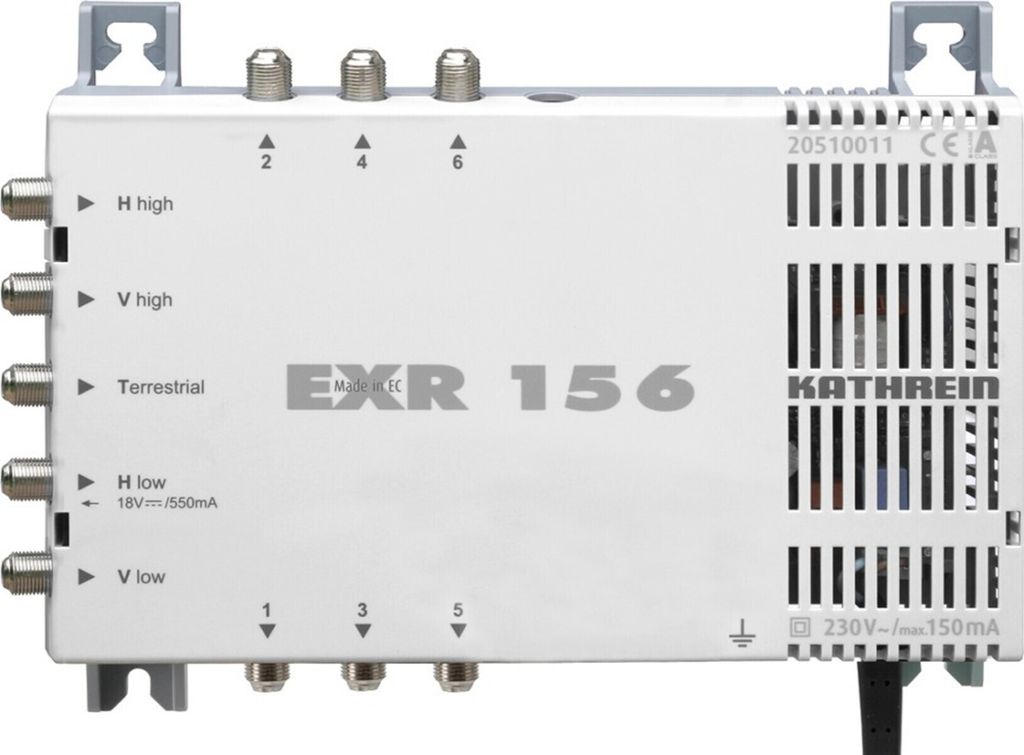 Kathrein EXR 156 5x6 Multischalter 5 Eingänge/ 6 Ausgänge 20510011