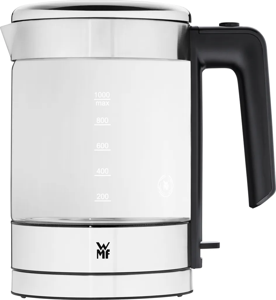 Bollitore Elettrico WMF KÜCHENminis Vetro 1900W - Design Cromargan