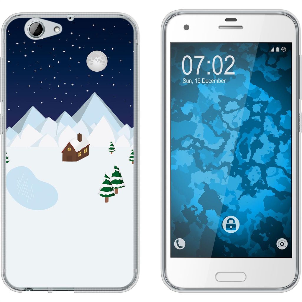 PhoneNatic Case kompatibel mit HTC One A9s Silikon-Hülle X Produktbild 