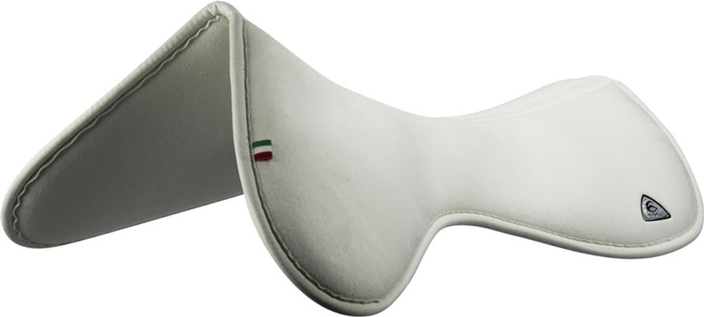 Acavallo Close Contact Memory Foam Half Pad, Farbe:White, Größe:3