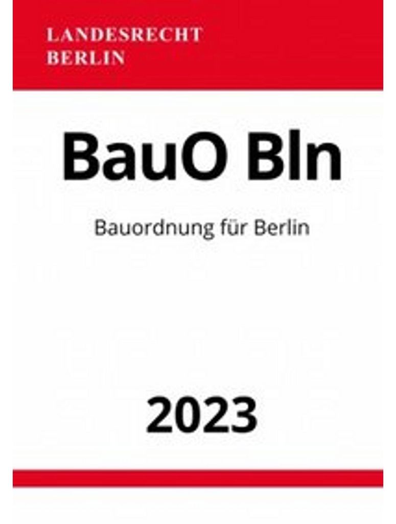 Bauordnung für Berlin - BauO Bln 2023