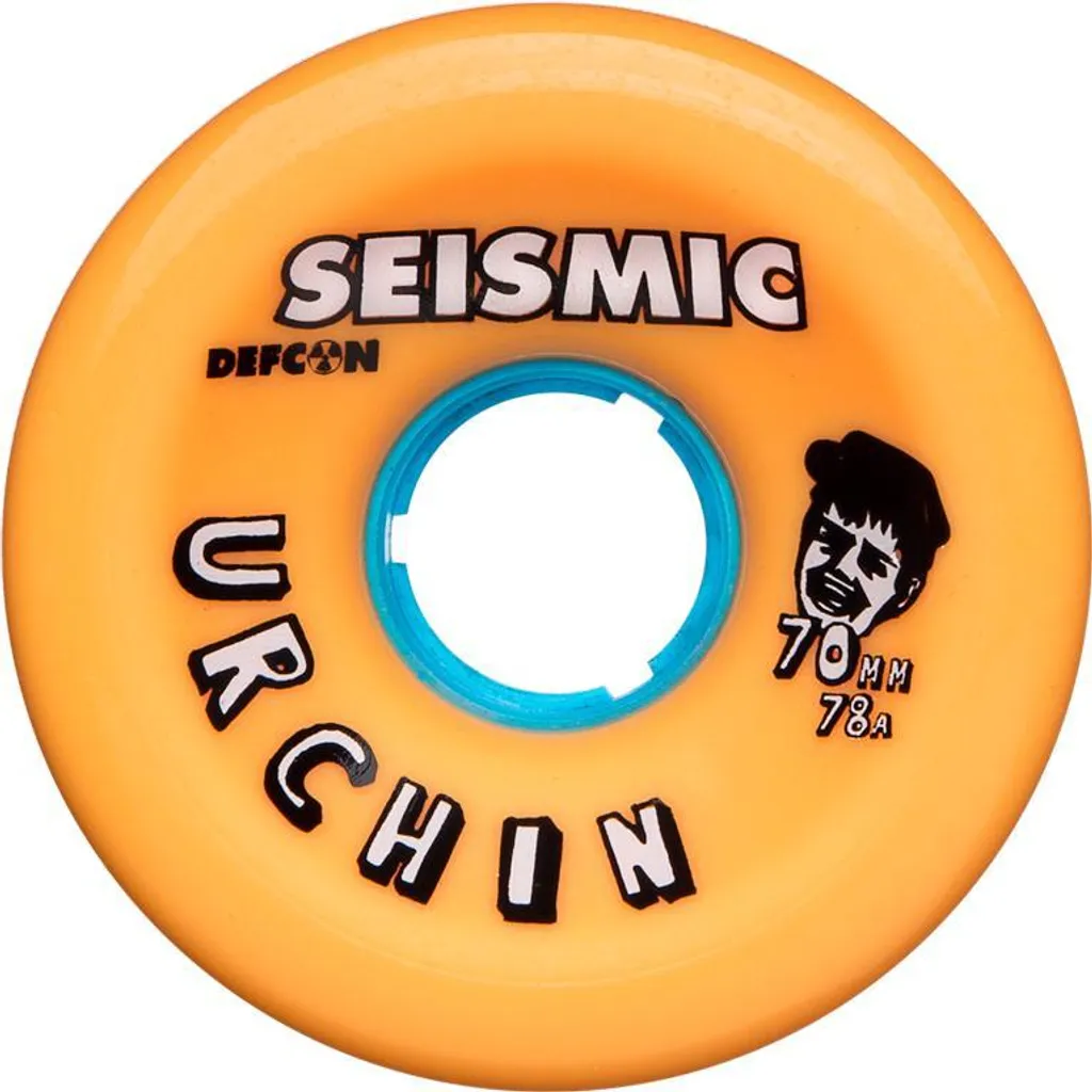 Roues Skateboard Seismic Urchin 70mm 78a Mango Defcon pour le Longboard