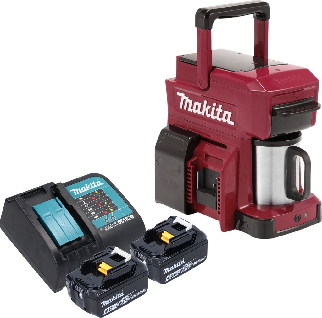 Makita DCM 501 SM2AR Akku Kaffeemaschine 12 V max. / 18 V Produktbild 