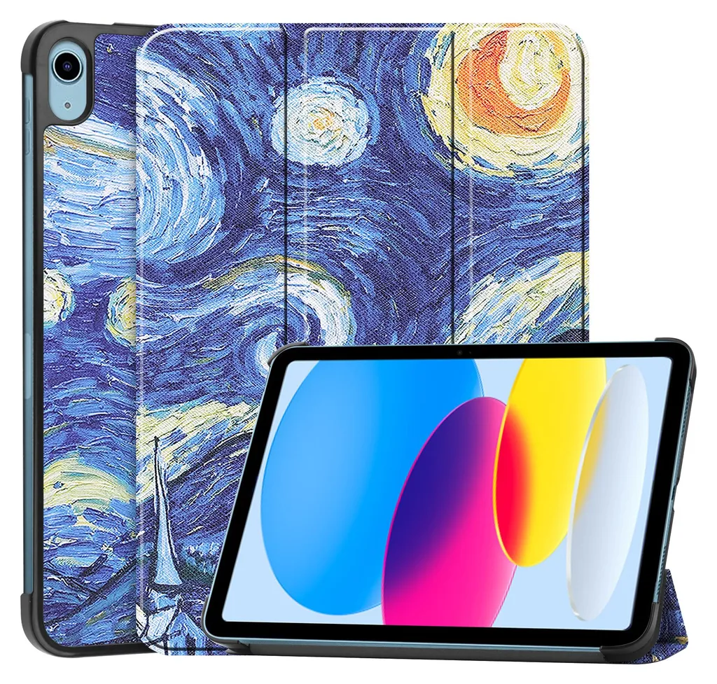 Custodia iPad 10a Gen 2022 A2757 A2777 - Cover Sottile Smart Wake Sleep
