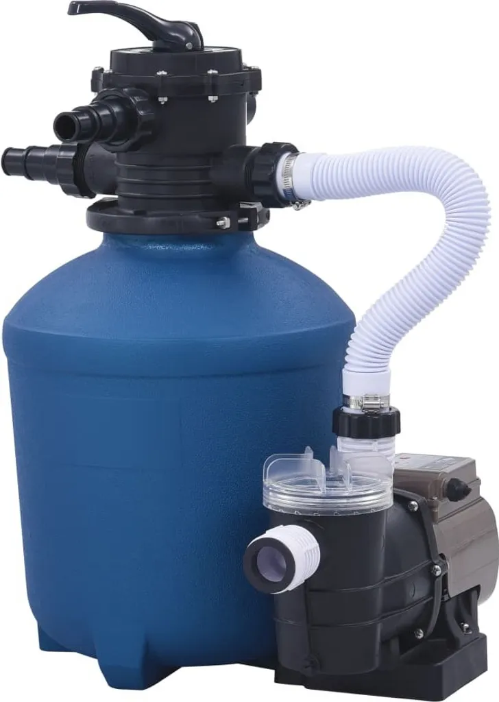 Nettoyage piscine efficace : Pompe à sable 530 W minuterie 10,9m3/h