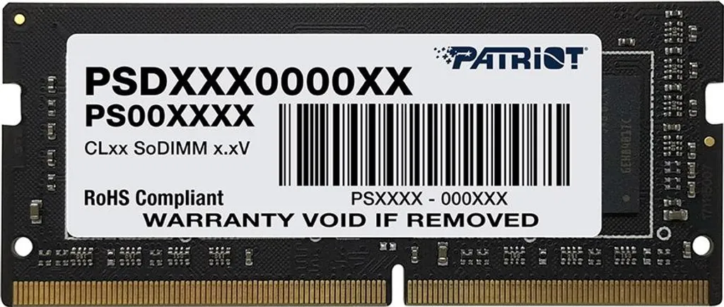 Patriot Signature 8GB DDR4 2400MHz | Memoria RAM per Business Laptop