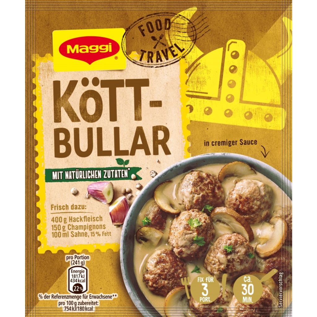 Maggi Fix for Köttbullar Salsa per polpette svedesi 34g Immagine del prodotto 