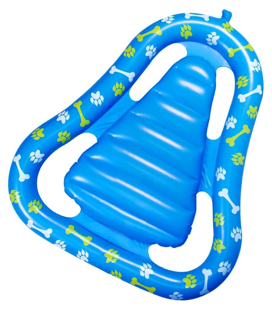 Aufblasbare PVC Haustier-Schwimmmatte für kleine Hunde und Welpen