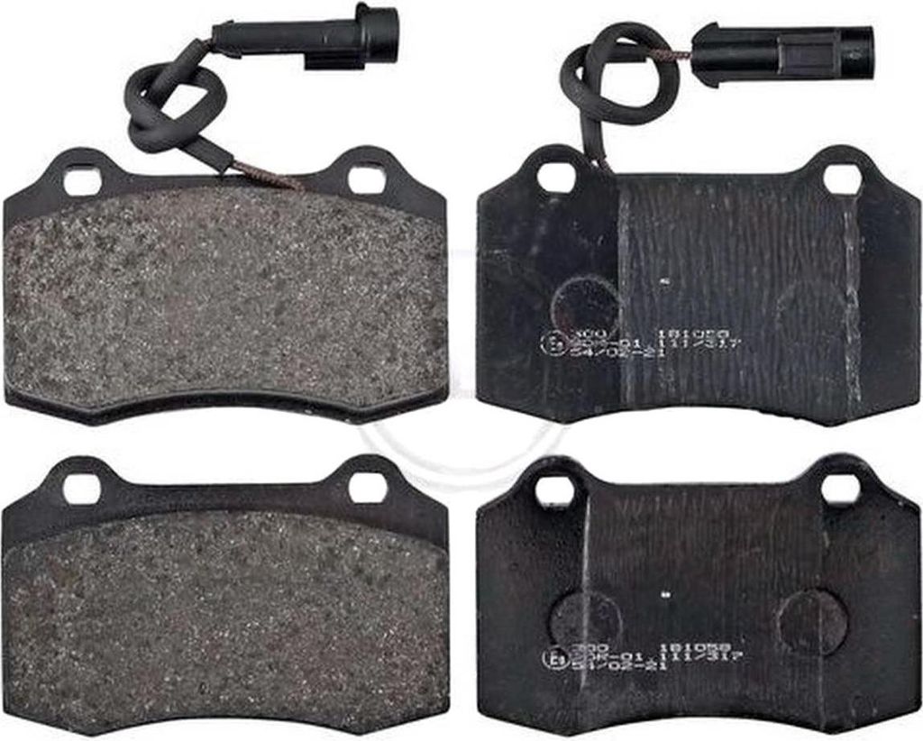 Bremsbelagsatz mit Verschleißsensor 16,5 mm A.B.S. für u.a. CHRYSLER VIPER