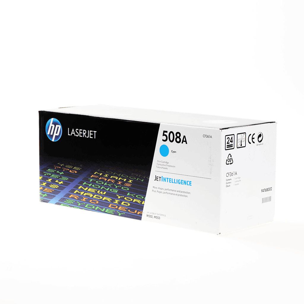 CF361A HP 508A inktcartridge, cyaan, voor LaserJet Pro Productafbeelding 